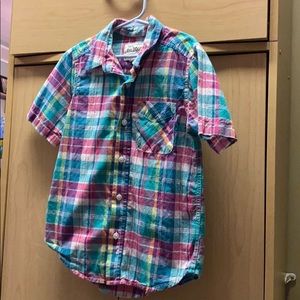 Children’s place plaid shirt